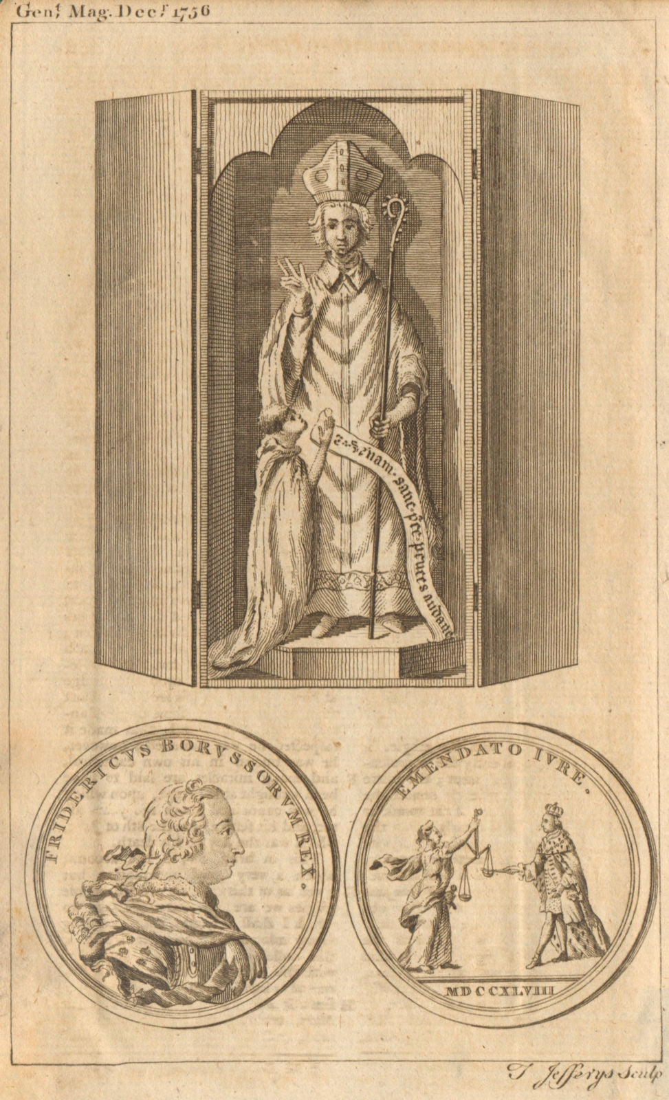 St William Archbishop of York Wakefield Frederick the Great King of Prussia 1756